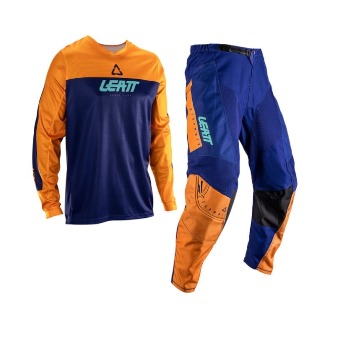 Strój Offroadowy (Bluza+Spodnie) Leatt Ride Kit Moto 3.5 Orange