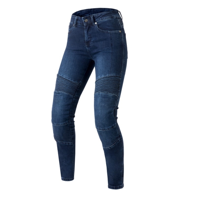 Jeansy Motocyklowe Damskie Ozone Agness 2 Blue
