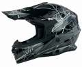 Kask Motocyklowy Naxa C9 - Czarno-Szary
