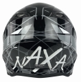 Kask Motocyklowy Naxa C9 - Czarno-Szary