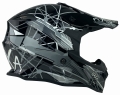 Kask Motocyklowy Naxa C9 - Czarno-Szary