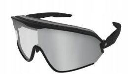 Okulary Rowerowe Tripout Infinity Ramka Czarna Szyba DarkSilver Smart Axiom