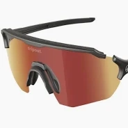 Okulary Rowerowe Tripout Ride Ramka Czarna Szyba Czerwona Red Axiom