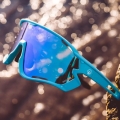 Okulary Rowerowe Tripout Force Ramka Czarna Szyba Blue Axiom