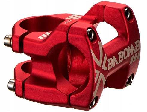 Mostek Rowerowy Da Bomb Turret Red 31,8mm