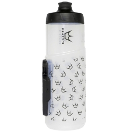 Bidon Rowerowy Z Uchwytem Fidlock Peaty's Lockin Bottle Crown Clear 600ml