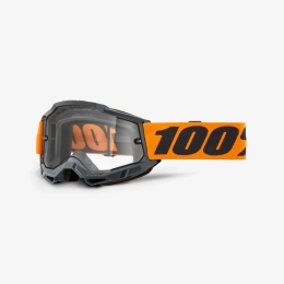 Gogle 100% Accuri 2 Enduro Black/Orange Clear Lens