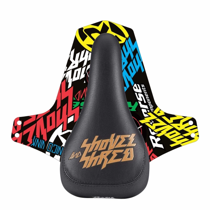 Siodełko Rowerowe Reverse Nico Vink Shred Copper + Błotnik