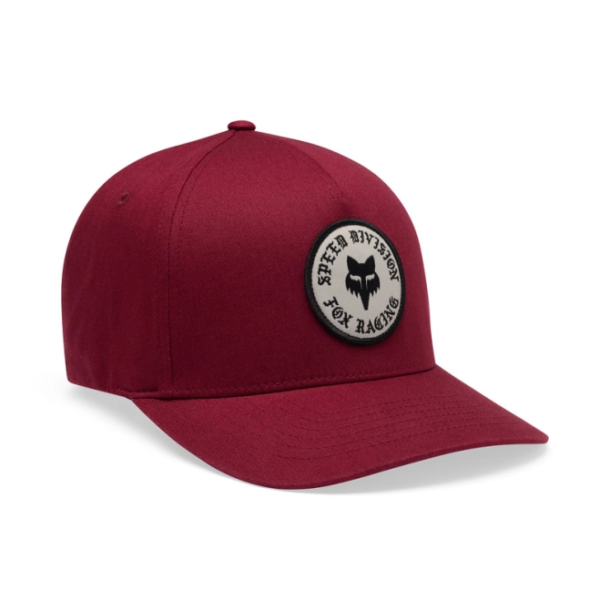 Czapka Z Daszkiem FOX Badge Flexfit Cabernet