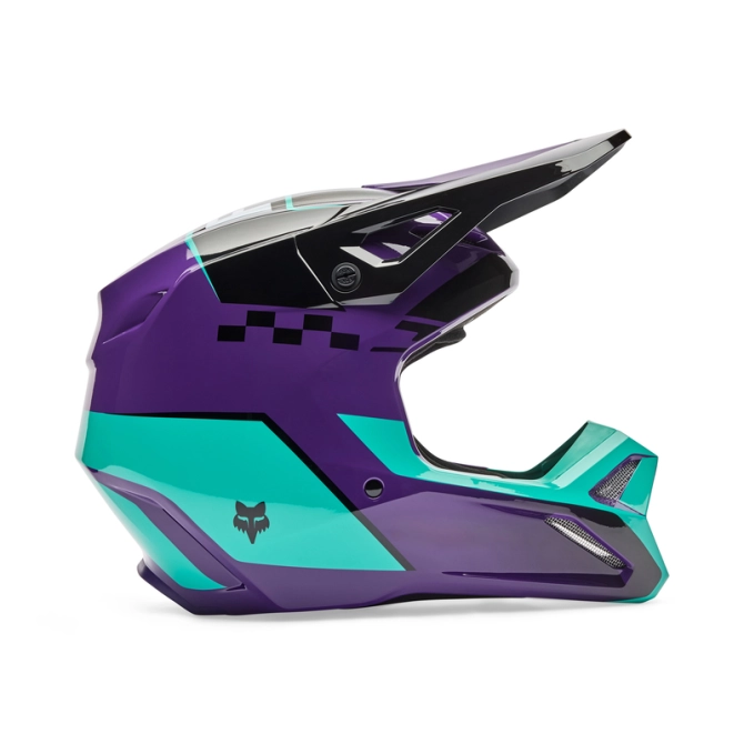 Kask Motocyklowy FOX V1 Collect Grape