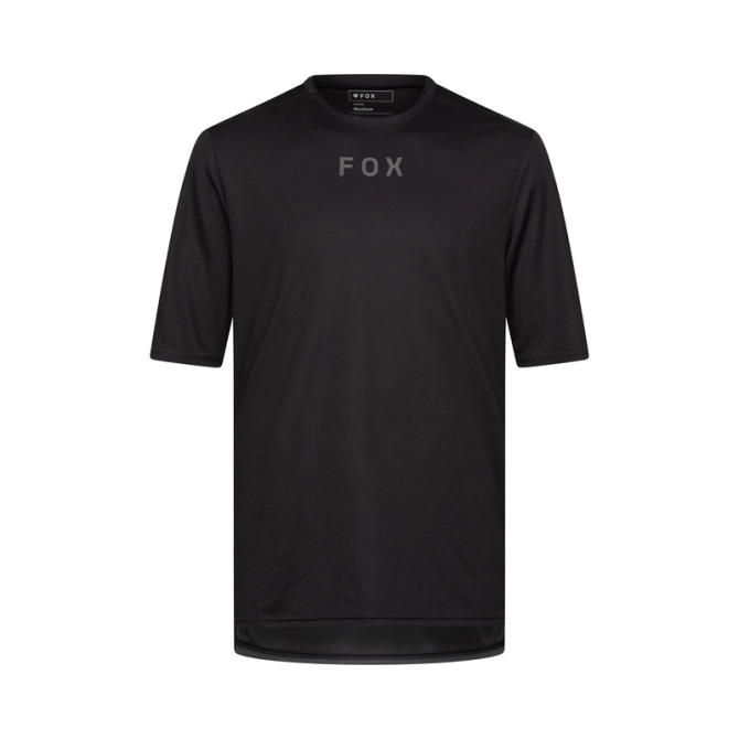 Koszulka Rowerowa Fox Ranger Wordmark Black
