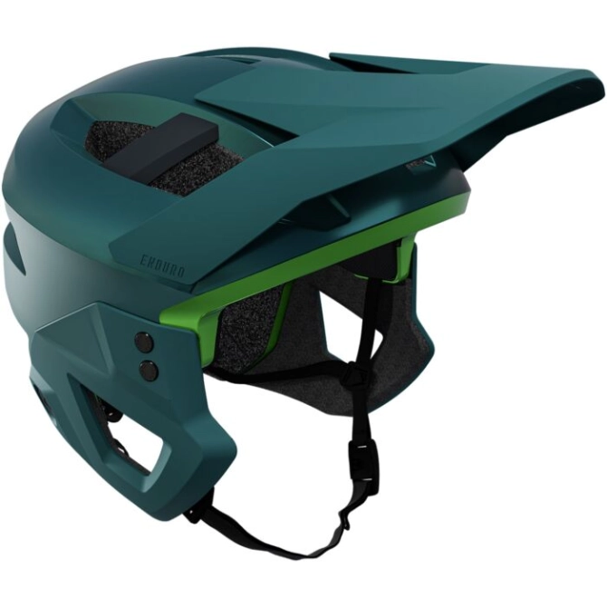 Kask Rowerowy Z Wypinaną Szczęką 3w1 Leatt Helmet MTB Enduro 3.0 Green