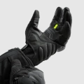 Rękawice Motocyklowe Rebelhorn Core Black Grey Fluo Yellow