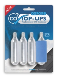 Nabój CO2 Do Pompowania Opon Oxford Z Gwintem (4 Sztuki)