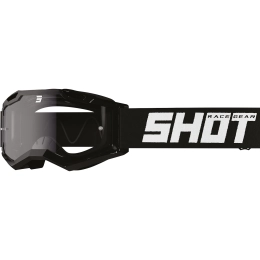 Gogle Shot Assault 2.0 Solid Black Glossy