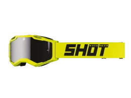 Gogle Shot Assault 2.0 Solid Iridium Neon Yellow Gloss