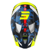 Kask Motocyklowy Shot Furious Kid - Niebiesko-Żółty