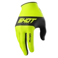 Dziecięce Rękawice Motocyklowe Shot Draw Kid Sky Neon Yellow