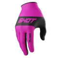 Dziecięce Rękawice Motocyklowe Shot Draw Kid Sky Pink