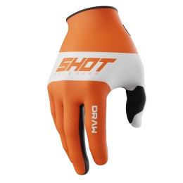 Dziecięce Rękawice Motocyklowe Shot Draw Kid Sky Orange