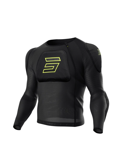 Zbroja Shot Prime Black Neon Yellow