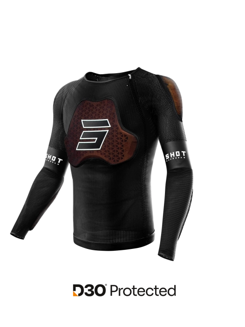 Zbroja Shot Race D3O Black