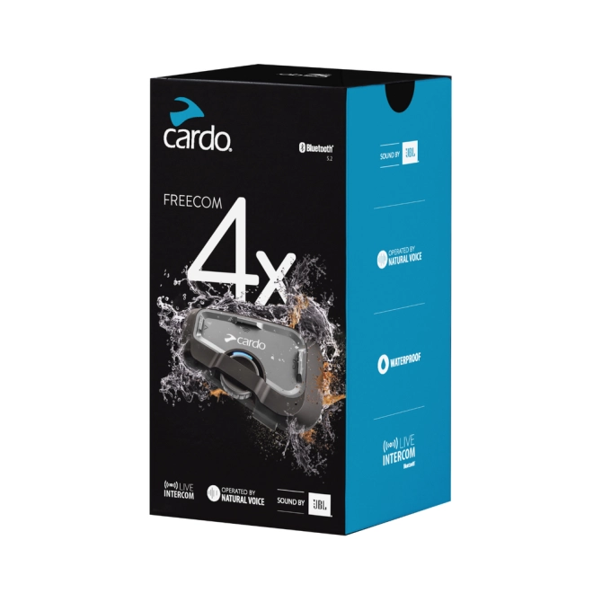 Interkom Bluetooth Cardo Freecom 4x Single
