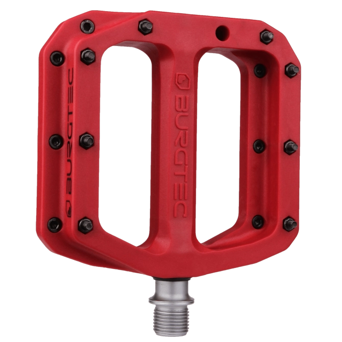 Pedały Rowerowe Burgtec MK4 Race Red