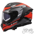 Kask Motocyklowy LS2 FF818 Storm III Komai Black Red