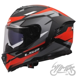 Kask Motocyklowy LS2 FF818 Storm III Komai Black Red