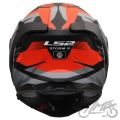 Kask Motocyklowy LS2 FF818 Storm III Komai Black Red