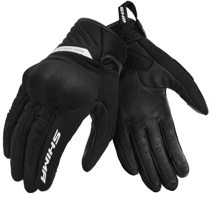 Rękawice Motocyklowe Shima Sonic Lady Black/White
