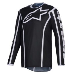 Koszulka Alpinestars MX Fluid Apex Czarno-Szara
