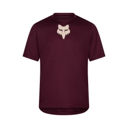 Koszulka Rowerowa Fox Ranger Head Dark Maroon