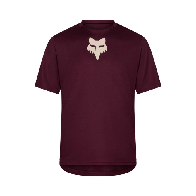Koszulka Rowerowa Fox Ranger Head Dark Maroon