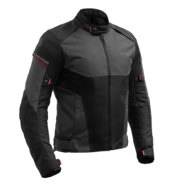 Kurtka Motocyklowa Broger Grid Black/Grey/Red