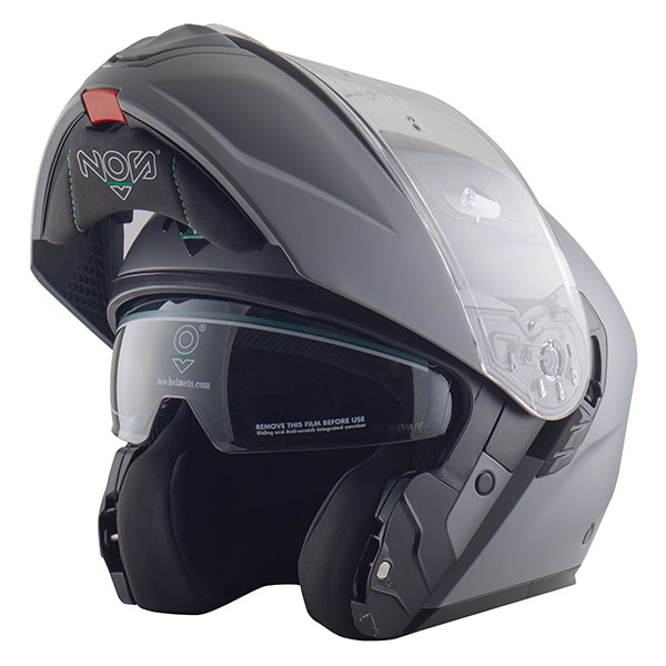 Kask Motocyklowy NOS NS14 Seal Grey Matt