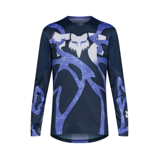Koszulka Rowerowa Fox Flexair Diffuse Se Blueberry