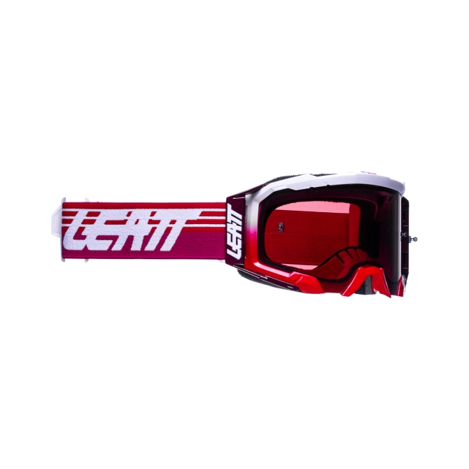 Gogle Motocyklowe Leatt Velocity 5.5 Red Rose UC 32% - Czerwono-Białe